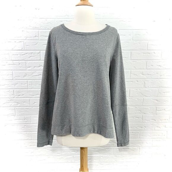 Lululemon Belle Long Sleeve Heathered Medium Grey Size 8 - Picture 1 of 6